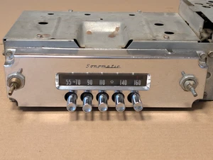 Cosmeticly Excellent 1958 Buick Sonomatic Delco Radio 981902 w/ face plate - Foto 1 di 12