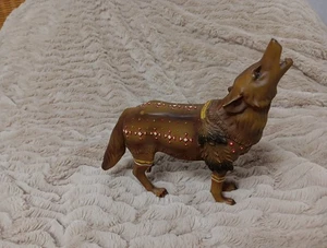 Call of the Wolf Westland Giftware Buckskin 14112 Brown Native Statue Figure - Picture 1 of 5