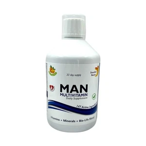 Multivitamínico sueco Nutra Man - 500 ml (sabor naranja natural) - Imagen 1 de 3