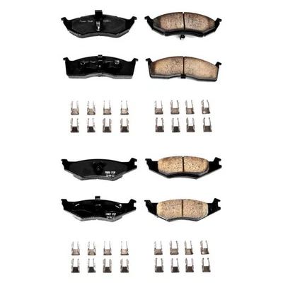 For Dodge Intrepid 93-94 Disc Brake Pad Set Z17 Evolution Plus Ceramic Front & - Imagem 1 de 4