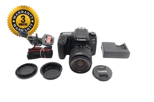 Canon 77D fotocamera reflex digitale 24,2 MP con 18-55 mm, numero di otturatori 7216, molto buona RICONDIZIONATA. - Foto 1 di 10