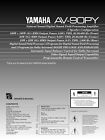 Operating Instructions for Yamaha AV-90 Py