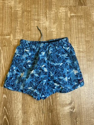 PATAGONIA BAGGIES MUJER Azul Negro Estampado Geométrico PANTALONES CORTOS XXS USADOS EN EXCELENTE ESTADO LIMPIOS Foto 1 de 4