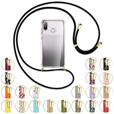 Collana (O) per HTC U12 life Cover protettiva Custodia con catena cordino - Immagine 1 di 4