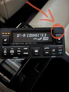 OEM genuie 84923-30171 rear control climate/audio switch 2012-2013 lexus GS