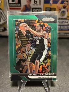 2018-19 Panini Prizm verde holo Prizm LaMarcus Aldridge #291 - Imagen 1 de 2