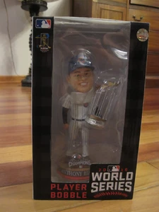 2016 Anthony Rizzo Chicago CUBS World Series Champions Bobblehead Trophy NEW! - Picture 1 of 4