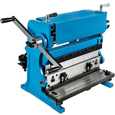 VEVOR 12'' Manual Bending Machine Sheet Metal Folder Shear Press Brake Rolling • 313.01£