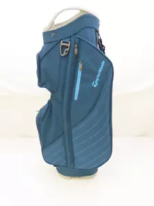 New TaylorMade Kalea Premier Cart Bag Navy/Light Grey 14-Way Divider Cart Bag - Picture 1 of 5