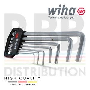 Wiha 01416 L key Allen Key Hex Ball End 7pc 1.5mm To 10mm Key With Holder - Picture 1 of 5