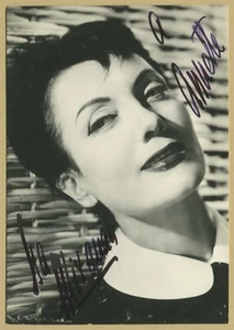 Isa Miranda (1909-1982) - Actrice italienne - Rare jolie photo dédicacée - Picture 1 of 2
