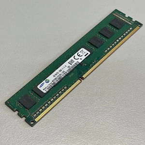 Samsung 4GB DDR3 RAM PC3-12800 1600MHz non-ECC Unbuffered CL11 M378B5173CB0-CK0 - Picture 1 of 14