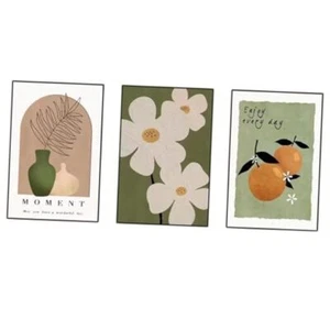 3 Panels Modern Wall Art Paintings, Prints for Bedroom Living Room Office Home - Picture 1 of 6