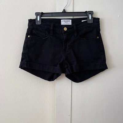 FRAME Denim "Le Cutoff" Short With Cuffs Size 24 - Image 1 of 4