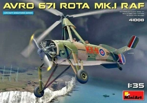 Miniart 41008 AVRO 671 ROTA MK.I RAF Plastic Models Kit Scale 1/35 - Picture 1 of 10
