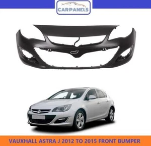 VAUXHALL ASTRA J FRONT BUMPER 2012 2013 2014 2015 13364614 PRIMED NEW OEM SPEC - Picture 1 of 6