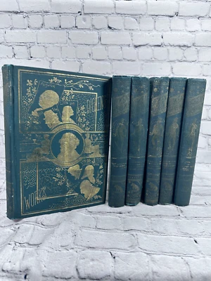 Works of Charles Dickens [Complete 6 Vol. Set · Collier's Unabridged Ed. · 1870] - Image 1 of 4