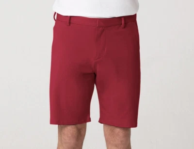 Swet Tailor The Everyday Chino Short Red Wine Color Men's Size 40 - Image 1 of 3