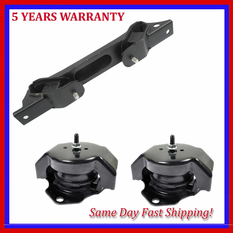 Motor e Trans Mount 4615*2 4626 para 2001-2002 Mitsubishi Montero 3.5L - Imagem 1 de 4