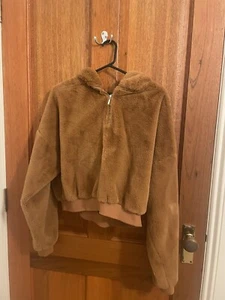 Sportsgirl Fluffy Hoodie - Picture 1 of 2