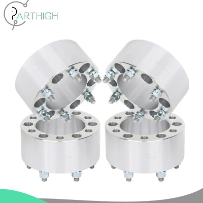 For Toyota Tacoma Tundra Sequoia FJ Cruiser 6x5.5 Wheel Spacers (4) 3" Thick - Imagem 1 de 4