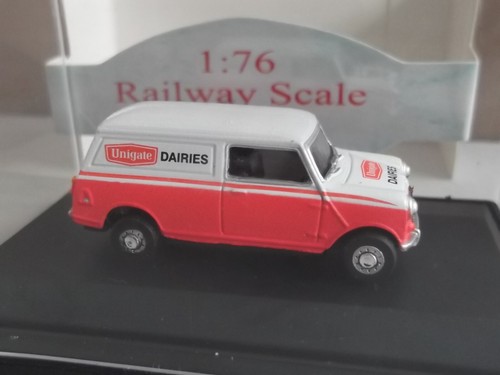 VANS Oxford Railway 76SC053 Austin Morris Mini Van Caseifici Unigate scala 1:76