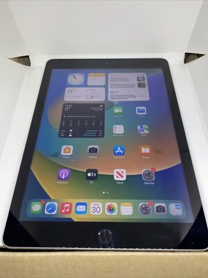 Apple iPad 5th Gen. 128GB, Wi-Fi, 9.7in - Space Grey - Image 1 of 4
