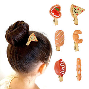 Personality Cute Simulation Food Hairpin Vegetables Nuts Headwear Bangs Clip