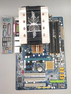 Mainboard Gigabyte GA-EP35-DS3L Sockel 775 + Intel C2D E8400 + 4GB DDR2 RAM - Bild 1 von 4