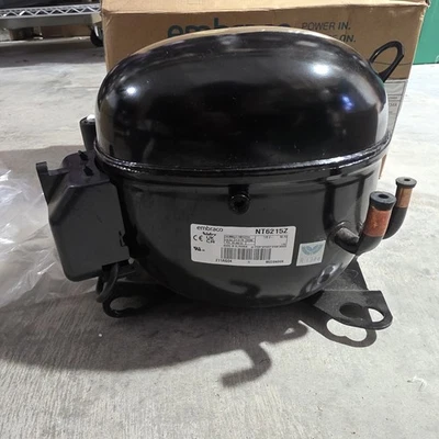 EMBRACO Compressor: Reciprocating, 6,626 BtuH Cooling, 1/2 hp, NT6215Z  - Image 1 of 4
