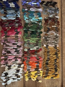 Lot 165 + DMC Embroidery Floss Thread Great Assortment - Picture 1 of 14