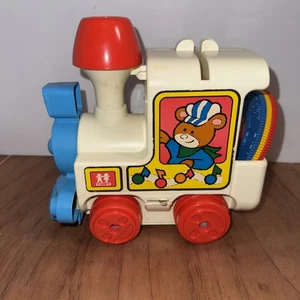 The TuneyVille Choo-Choo Train © 1975 Tomy Corp Vintage Toy W/3 Records - Bild 1 von 12