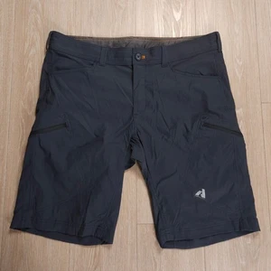 Eddie Bauer First Ascent Guide Pro Shorts Mens 40 Gray Outdoor Cargo Pockets - Picture 1 of 13