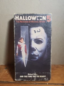 Poor Condition - Halloween 5 Revenge Of Michael Myers VHS - Picture 1 of 3