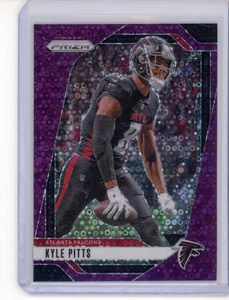 Prizm No Huddle Purple Prizms Kyle Pitts 2024/49 Atlanta Falcons #13 - Imagen 1 de 2