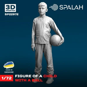 Figura escala 1:72 Сhild with a ball modelo Spalah SP22972 - Imagen 1 de 3