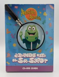 Atencion Atencion Donde esta el Sr. Sapo? 2016 CD+DVD New Sealed Spanish Espanol - Picture 1 of 3