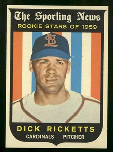 1959 Topps #137 Dick Ricketts EX-MT