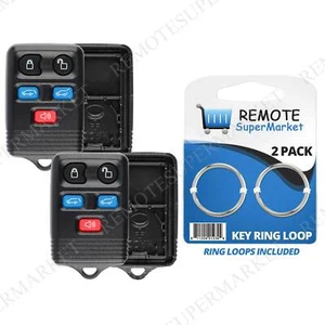 2 Shell Case For 2003 2004 2005 2006 2007 2008 2009 2010 Ford Expedition Remote - Picture 1 of 5