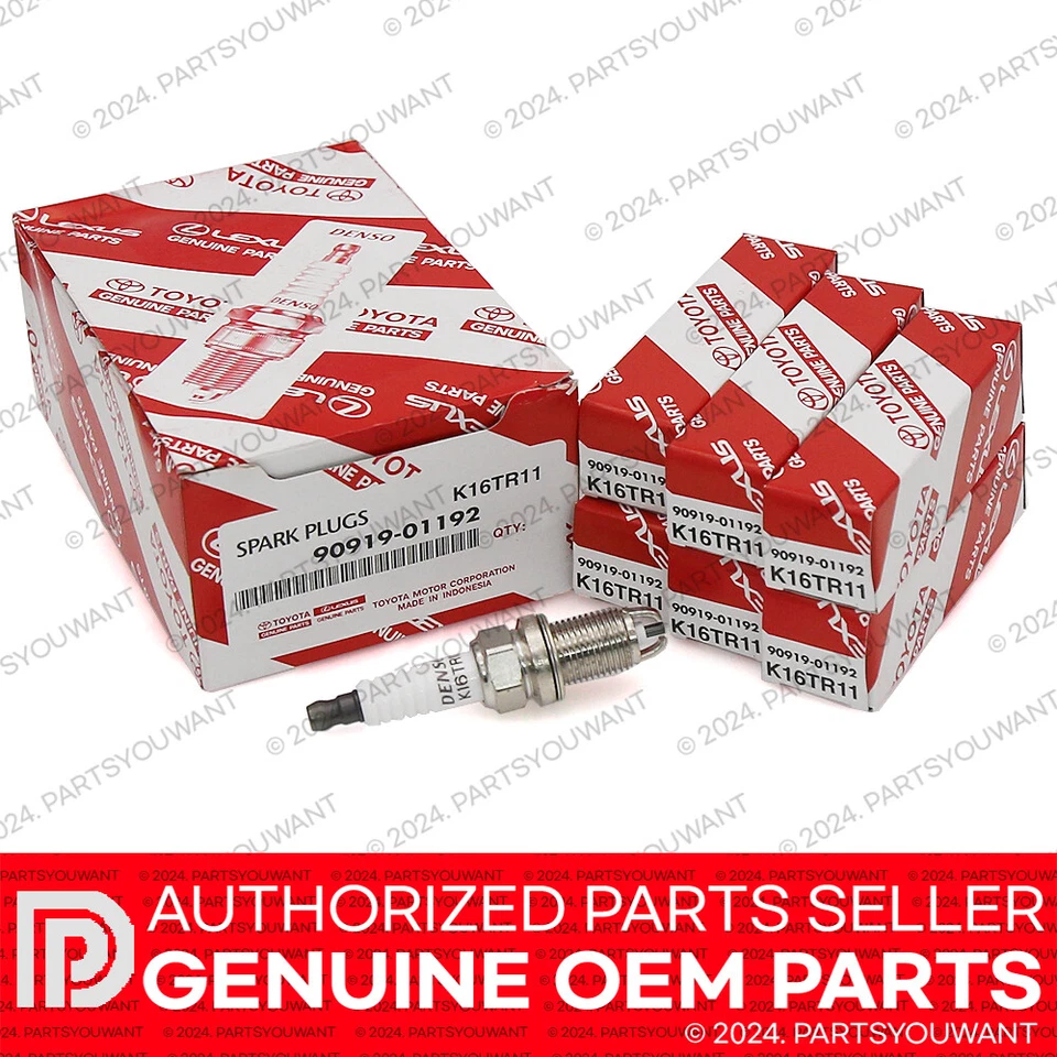 TOYOTA 9091901192 Genuine OEM Factory Original Spark Plug