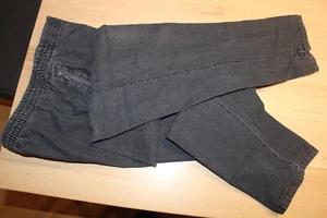 Dunkelgraue Damenhose, Größe 20, 2 Taschen mit Reisverschluß, von New Fashion, - Bild 1 von 3