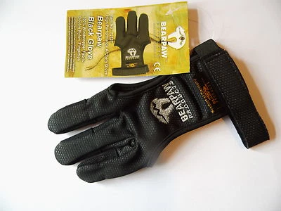 Schießhandschuh Bearpaw Black Glove