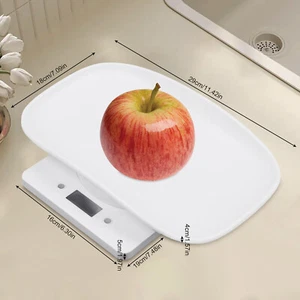 10KG Baby Weight Scale Digital Large LCD Display Pet Puppies Kittens Scale - Picture 1 of 10