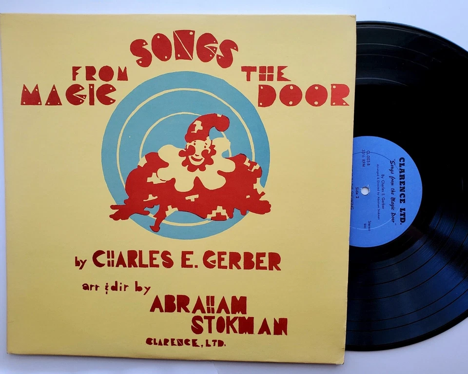 "Songs From The Magic Door" vinyl LP Charles Gerber Chicago Children's TV EX! Foto 1 de 1
