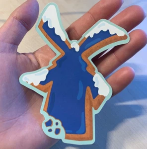 DUTCH BROS Sticker Frosted Windmill Gingerbread Cookie December 4 2024 - Picture 1 of 2