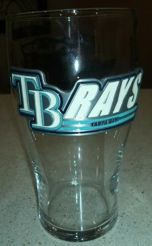 Tampa Bay Rays Pewter 18 oz. Glass Cover