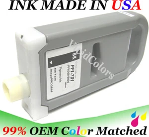 PFI-702 New Compatible ink cartridge for Canon ipf 8100 Black PFI702 - Picture 1 of 2