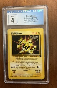 Electabuzz Wizards Black Star Movie Promo #2 CGC 4 Pokémon TCG - Picture 1 of 2