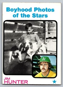 1973 Topps - Catfish Hunter #344 - Picture 1 of 2