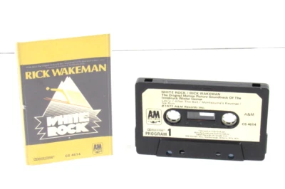 Rick Wakeman 'White Rock' Cassette 1977 A&M CS4614 Canada Import VG - Image 1 of 4
